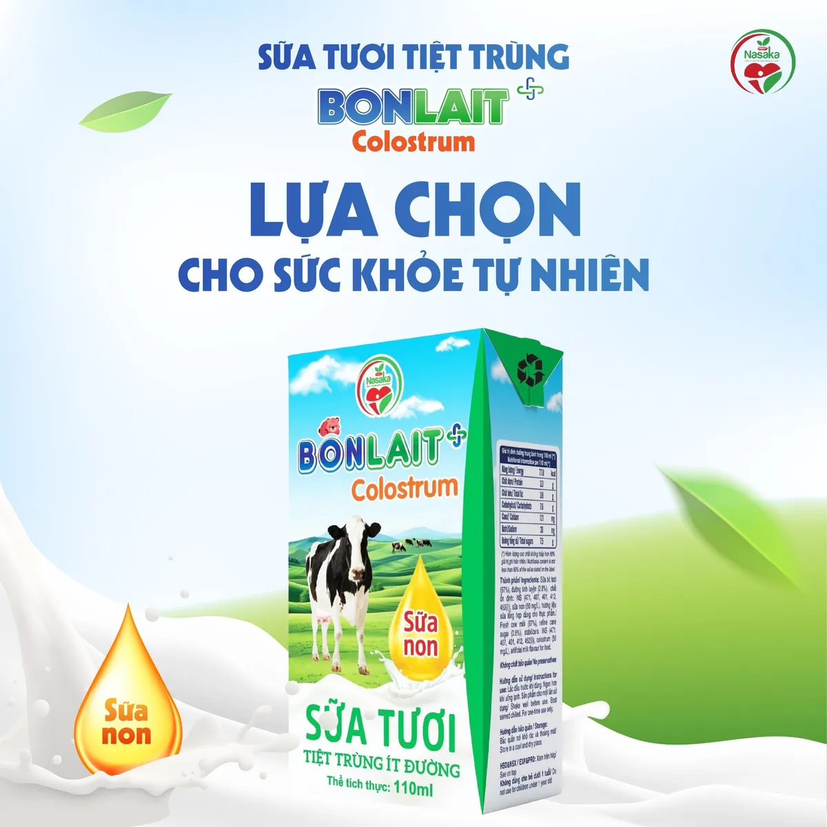 Sữa tươi tiệt trùng ít đường Bonlait+ Colostrum – Lựa chọn thông minh cho cả gia đình - Ảnh 1.