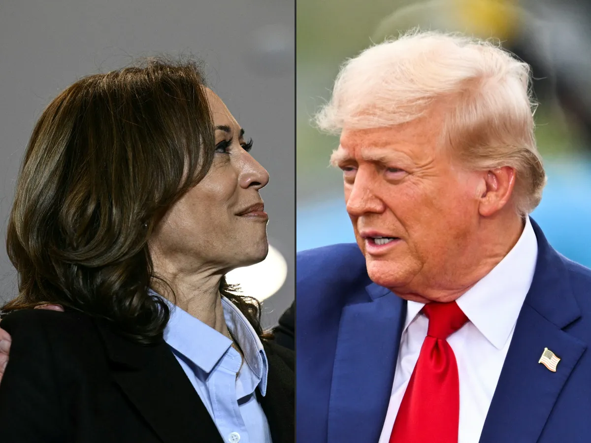 Cuộc tranh luận đầu tiên giữa ông Trump và bà Harris sắp diễn ra - Những điều cần biết - Ảnh 1.