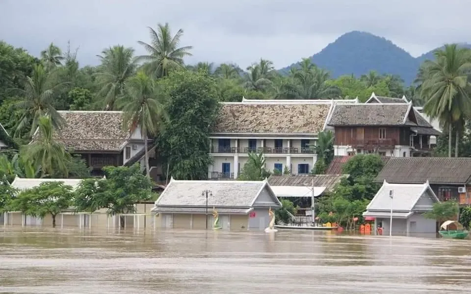 Lũ lụt và lở đất do bão Yagi gây thiệt hại nặng nề ở miền Bắc của Lào - Ảnh 1.