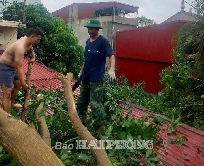 Thiếu tá quân đội hy sinh khi làm nhiệm vụ khắc phục hậu quả bão số 3 - Ảnh 1.