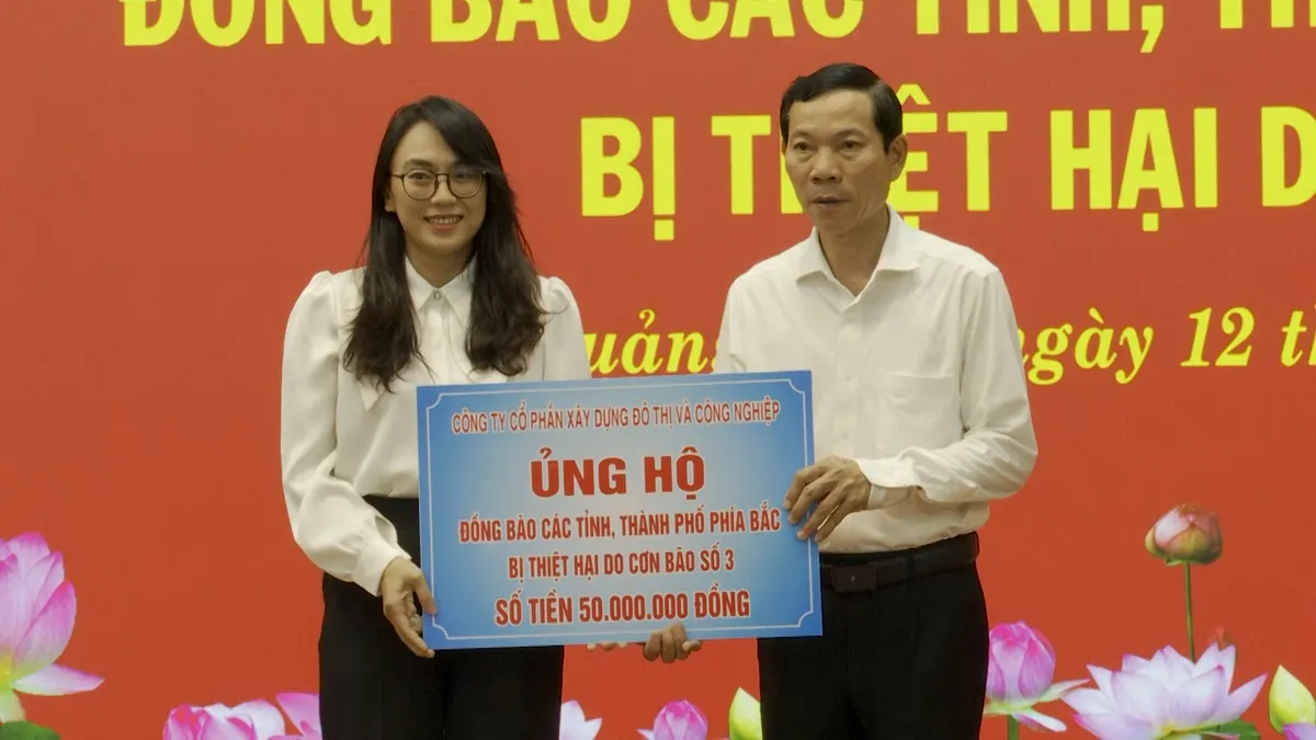 Tình cảm người dân Quảng Ngãi hướng về đồng bào các tình miền Bắc đang chịu ảnh hưởng thiên tai - Ảnh 3.