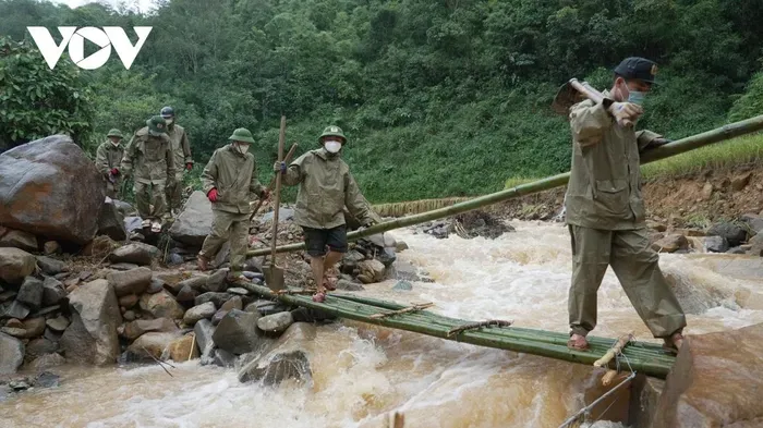 Cao Bằng: Huyện Bảo Lâm vẫn bị cô lập, thêm 8 thi thể nạn nhân mất tích được tìm thấy - Ảnh 1.