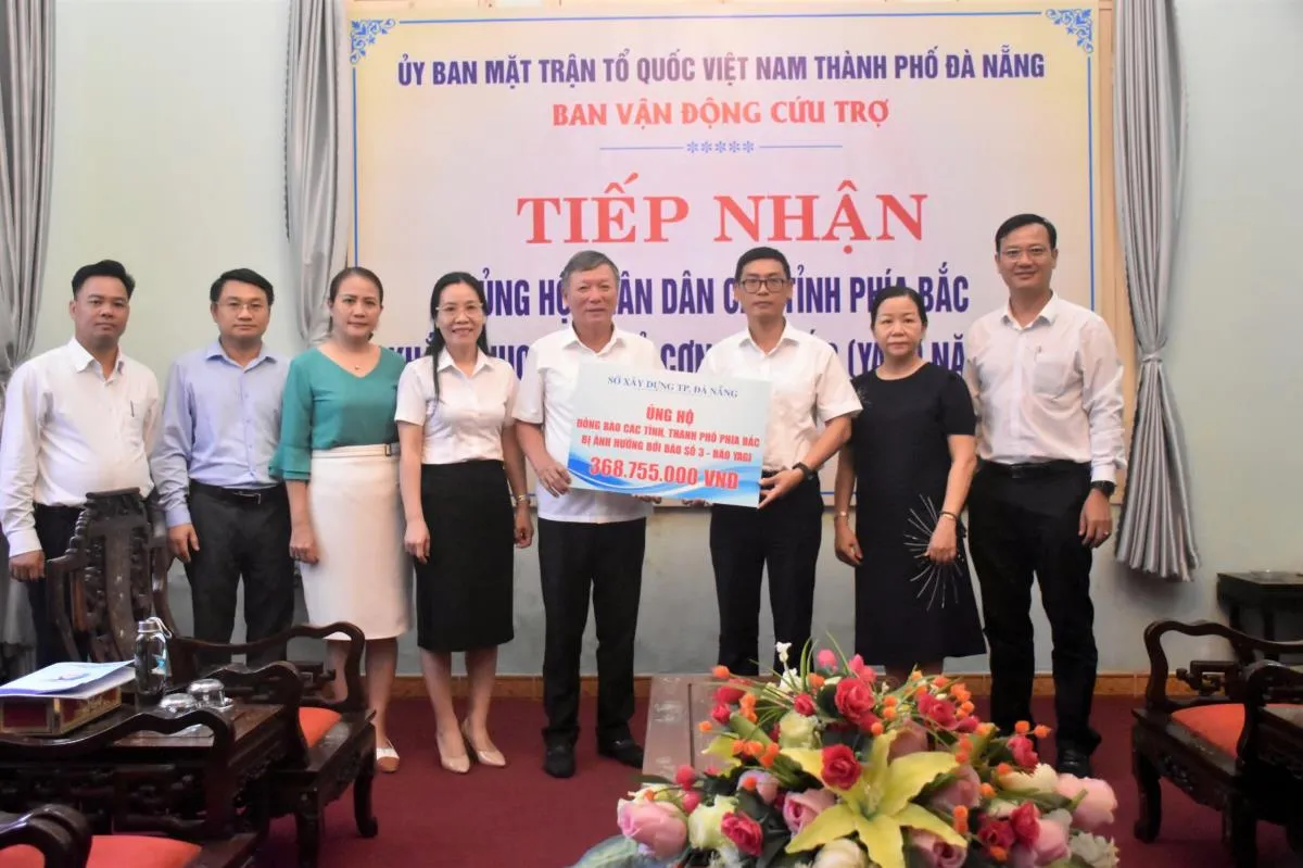 TP Đà Nẵng: Công khai danh sách ủng hộ đồng bào miền Bắc - Ảnh 1.