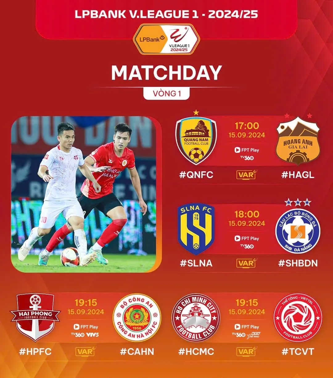 Lịch thi đấu v&agrave; trực tiếp V.League h&ocirc;m nay 15/9: T&acirc;m điểm tr&ecirc;n s&acirc;n Lạch Tray - Ảnh 4.