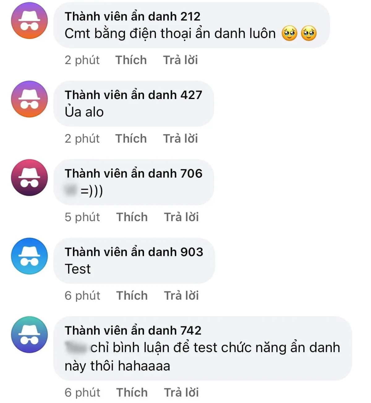 Facebook đã cho phép người dùng bình luận ẩn danh - Ảnh 1.