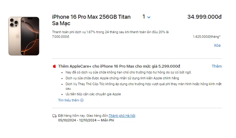 iPhone 16 Pro Max màu mới cháy hàng tại Việt Nam sau vài phút - Ảnh 2.