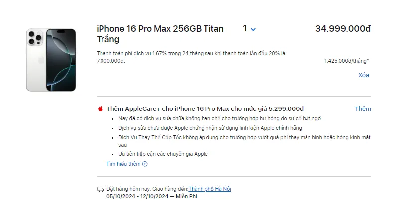 iPhone 16 Pro Max màu mới cháy hàng tại Việt Nam sau vài phút - Ảnh 3.