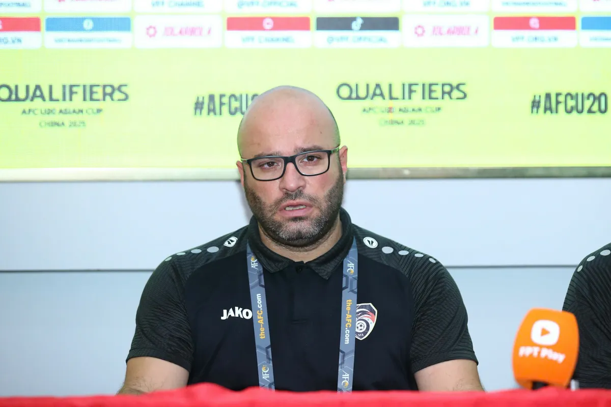 V&ograve;ng loại U20 ch&acirc;u &Aacute; 2025: U20 Việt Nam thua đ&aacute;ng tiếc trước U20 Syria - Ảnh 2.