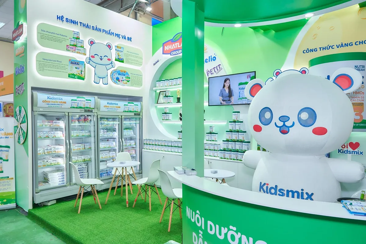 Dấu ấn độc bản của Nhất L&acirc;m group tại triển l&atilde;m quốc tế Mẹ v&agrave; b&eacute; Vietbaby 2024 - Ảnh 1.
