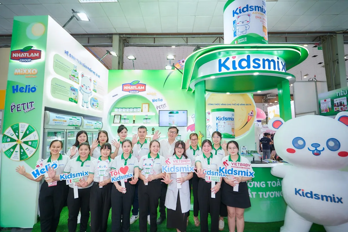 Dấu ấn độc bản của Nhất L&acirc;m group tại triển l&atilde;m quốc tế Mẹ v&agrave; b&eacute; Vietbaby 2024 - Ảnh 4.