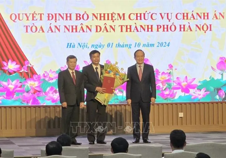 H&agrave; Nội c&oacute; t&acirc;n Ch&aacute;nh &aacute;n T&ograve;a &aacute;n nh&acirc;n d&acirc;n th&agrave;nh phố - Ảnh 1.