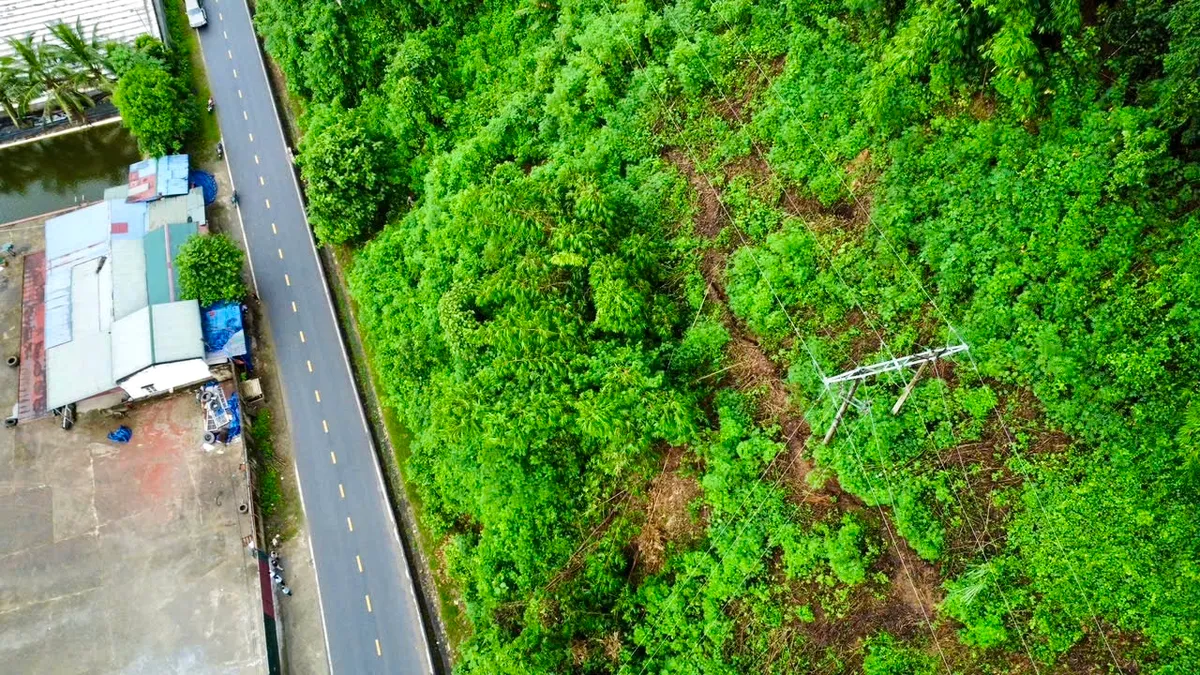 Xuất hiện vết nứt núi ở Phong Thổ, Lai Châu - Ảnh 1.