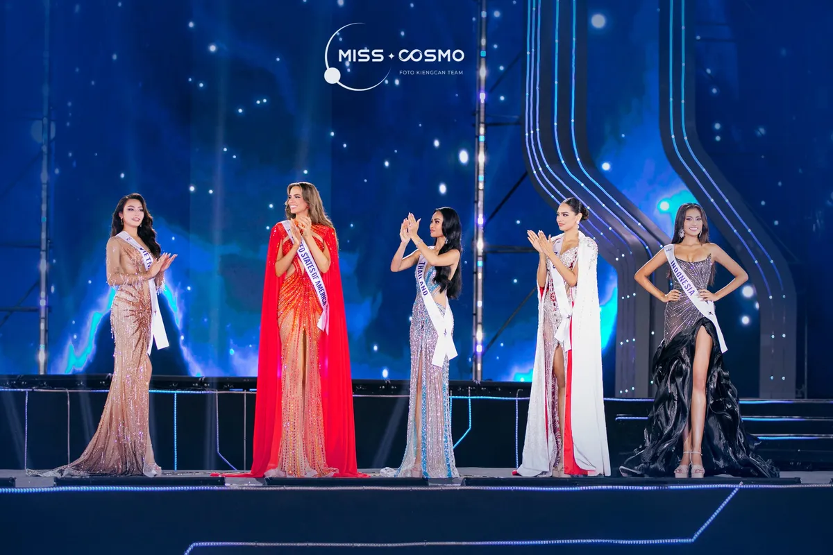 Người đẹp Indonesia đăng quang Miss Cosmo 2024 - Ảnh 3.