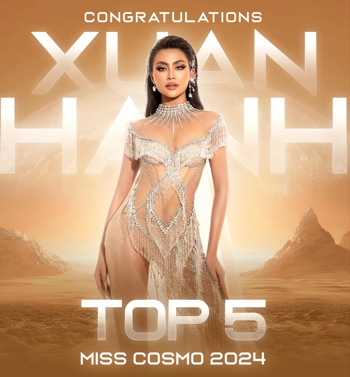 Người đẹp Indonesia đăng quang Miss Cosmo 2024 - Ảnh 6.