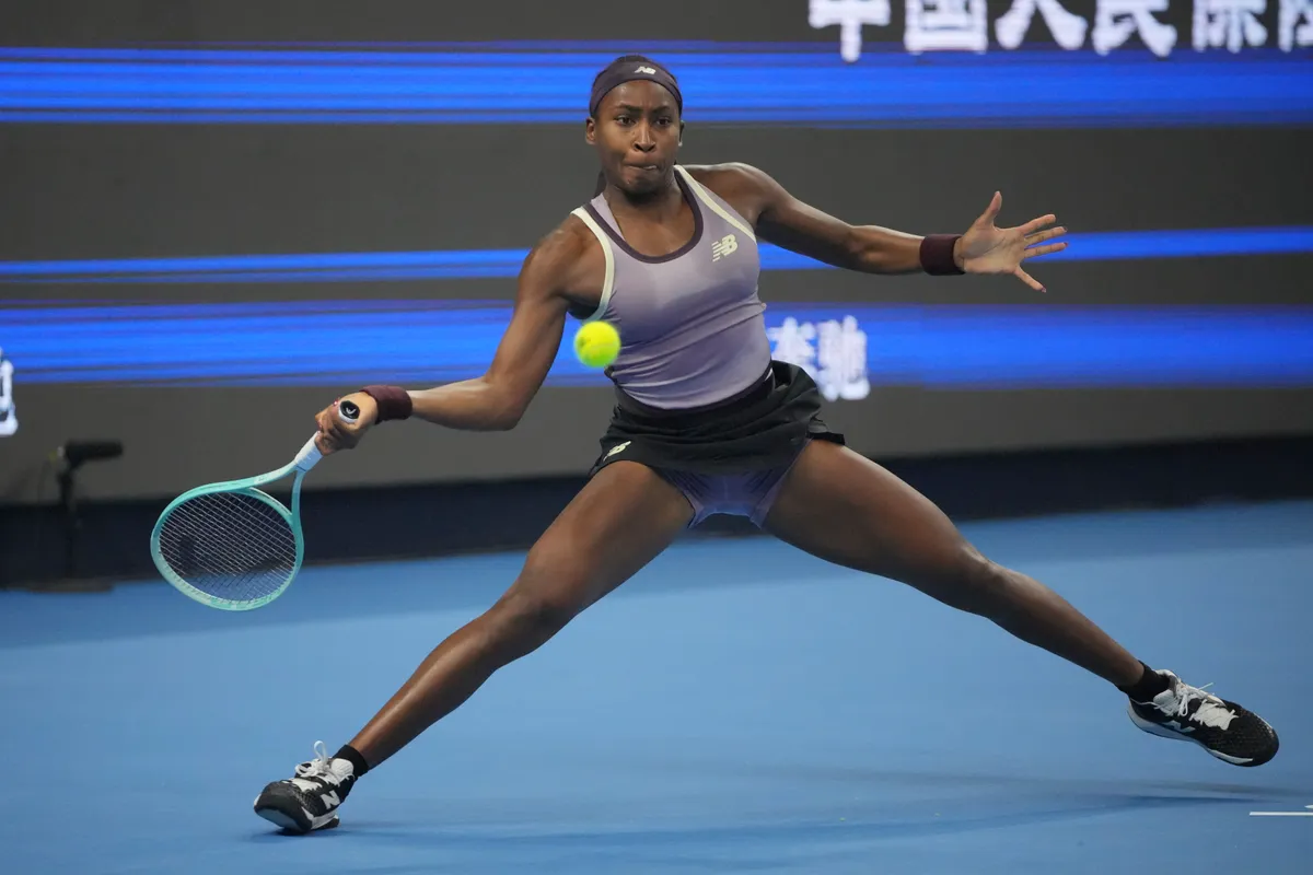 Coco Gauff v&ocirc; địch đơn nữ Trung Quốc mở rộng 2024 - Ảnh 1.