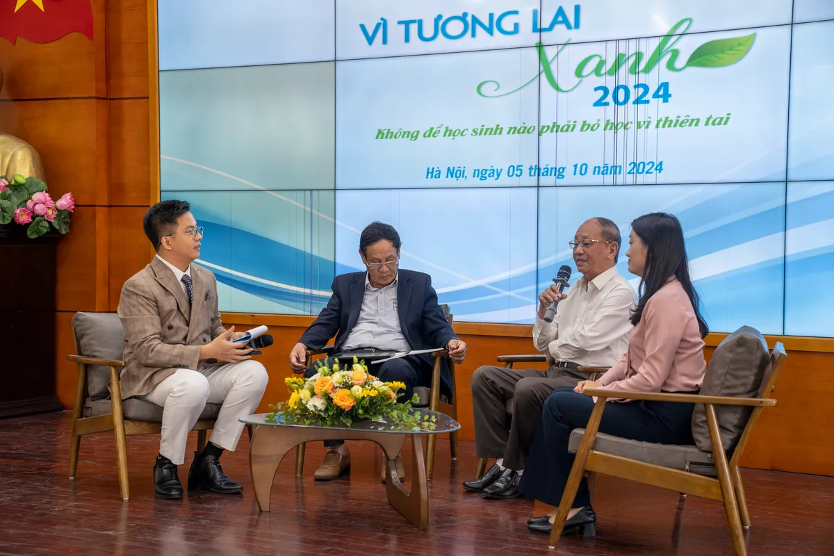 Phát động dự án “Vì tương lai xanh 2024” nhằm giúp đỡ các em nhỏ bị ảnh hưởng sau thiên tai - Ảnh 3.