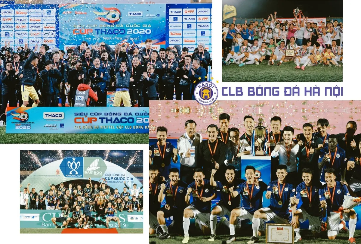 Kiềng ba ch&acirc;n đưa b&oacute;ng đ&aacute; H&agrave; Nội bay cao - Ảnh 6.