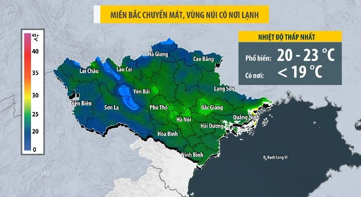 Bắc Bộ lại sắp đón không khí lạnh gây mưa dông - Ảnh 1.