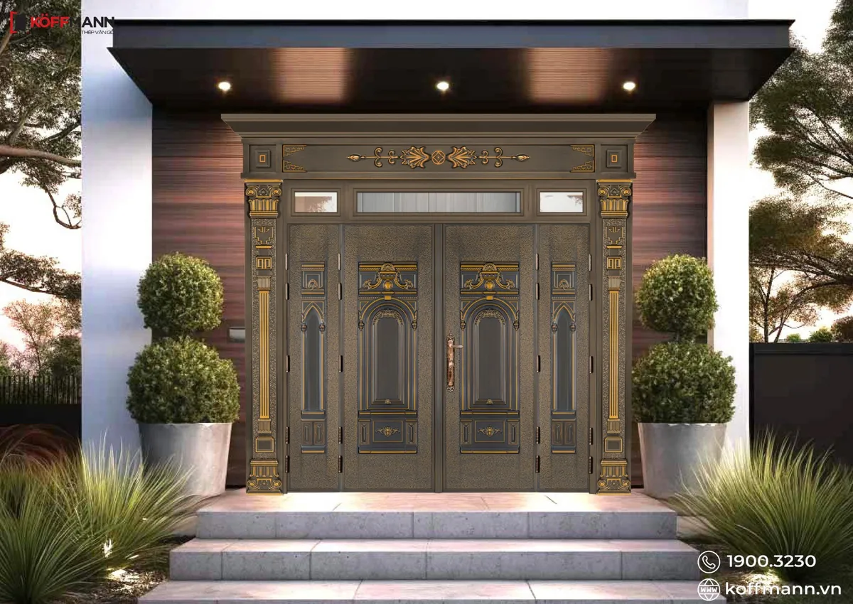 Koffmann ra mắt 3 mẫu cửa Classic 5D mới với gam m&agrave;u cổ điển ấn tượng - Ảnh 3.