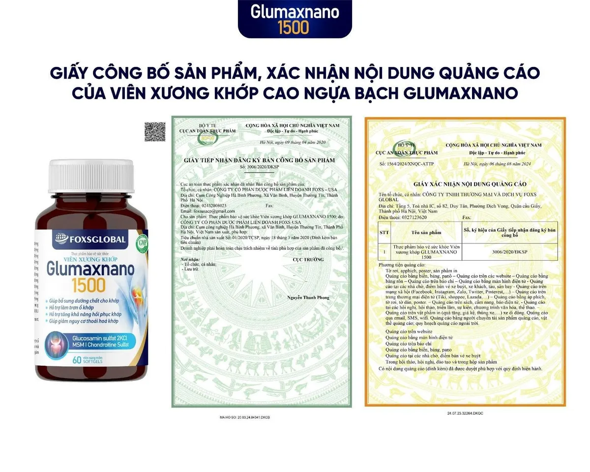 Glumaxnano: Sản phẩm hỗ trợ xương khớp từ cao ngựa bạch đảm bảo 3 ti&ecirc;u ch&iacute; to&agrave;n diện - Ảnh 4.