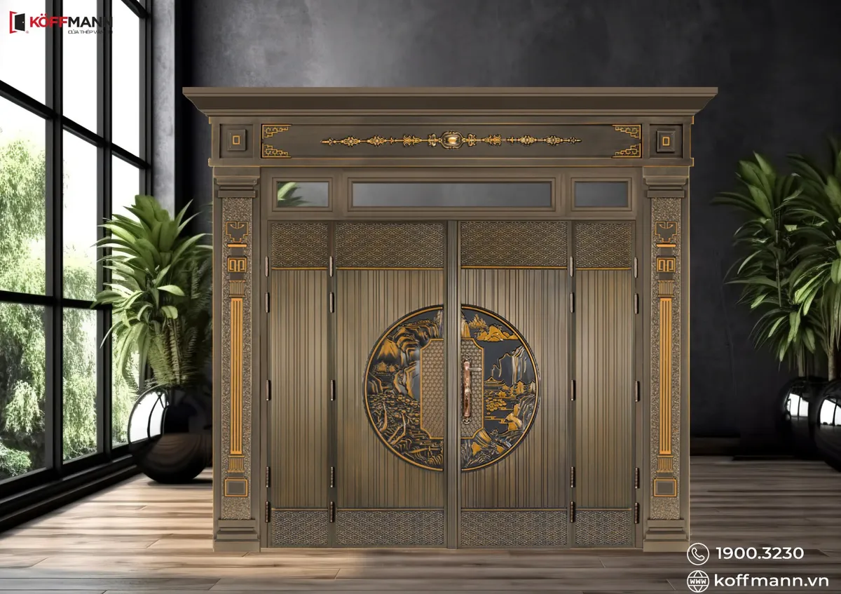 Koffmann ra mắt 3 mẫu cửa Classic 5D mới với gam m&agrave;u cổ điển ấn tượng - Ảnh 1.