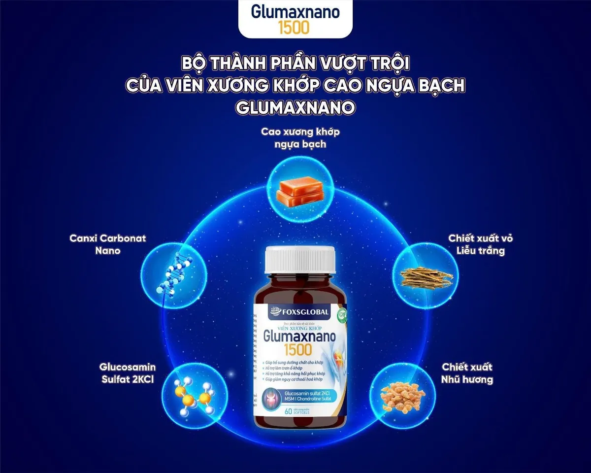 Glumaxnano: Sản phẩm hỗ trợ xương khớp từ cao ngựa bạch đảm bảo 3 ti&ecirc;u ch&iacute; to&agrave;n diện - Ảnh 3.