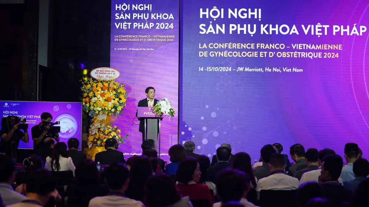 Hội nghị Sản phụ khoa Việt Pháp 2024: Vấn đề chất lượng xét nghiệm được quan tâm - Ảnh 1.