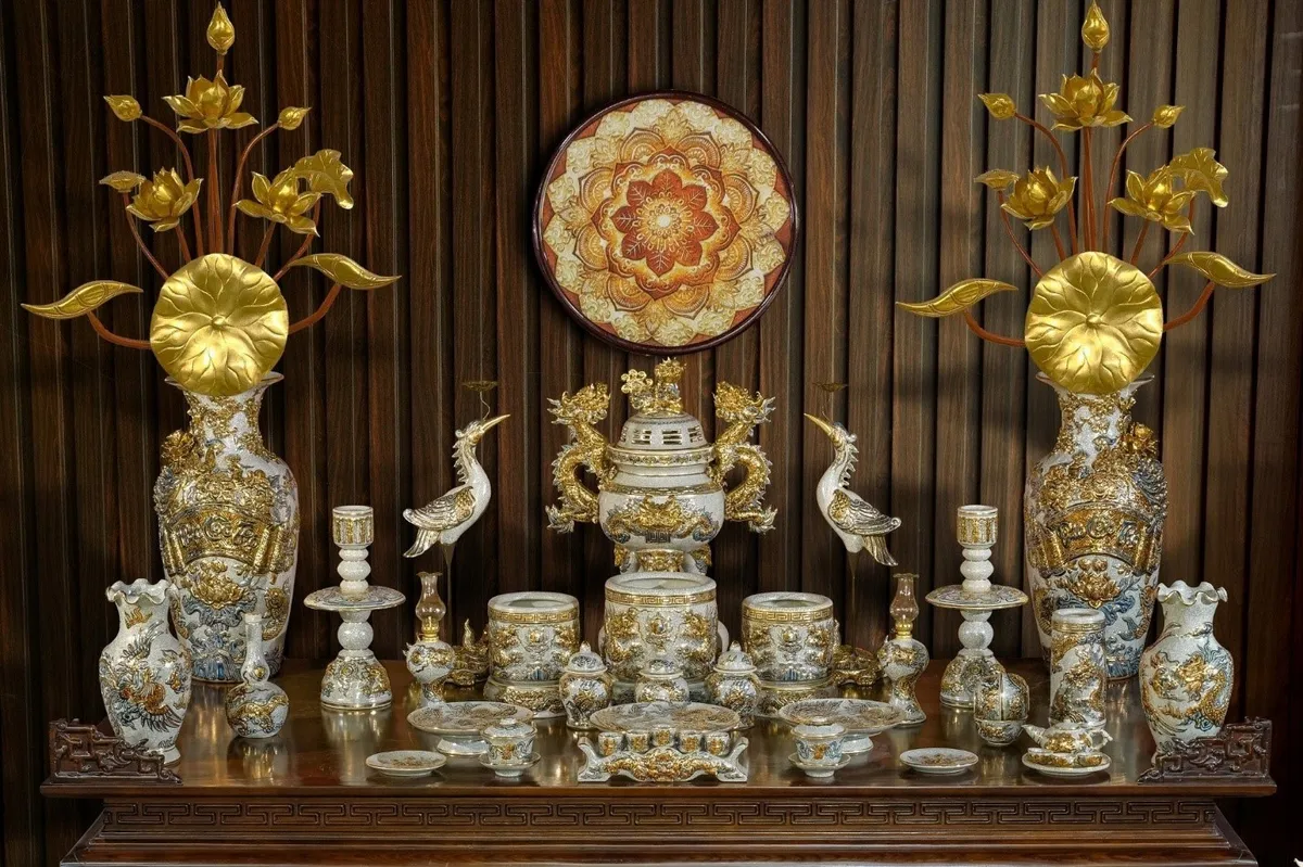 Đồ thờ c&uacute;ng Thi&ecirc;n Lương: Trong nỗi niềm g&igrave;n giữ truyền thống văn h&oacute;a t&acirc;m linh của người Việt - Ảnh 3.