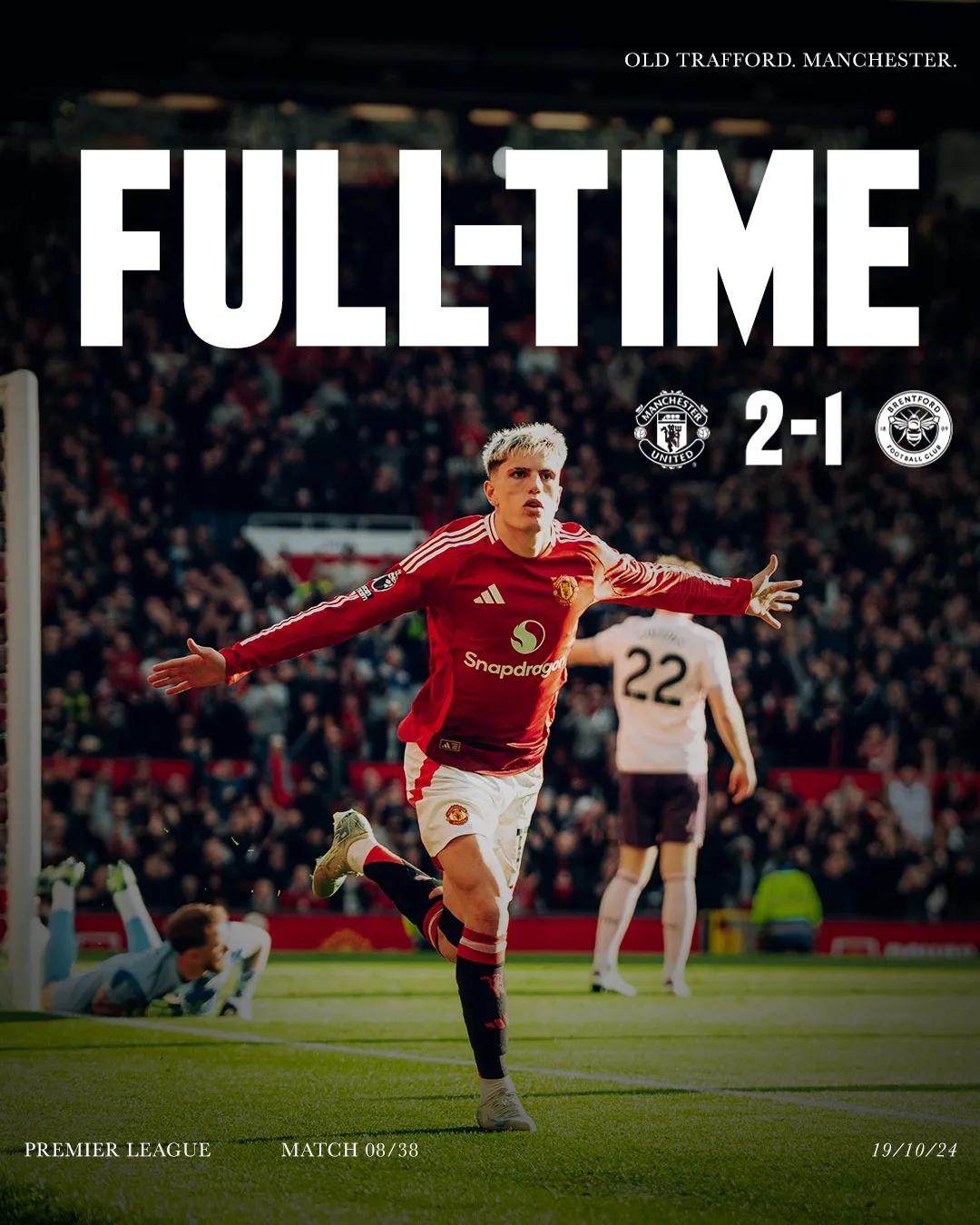 Garnacho tỏa s&aacute;ng, Manchester United gi&agrave;nh trọn 3 điểm trước Brentford - Ảnh 4.