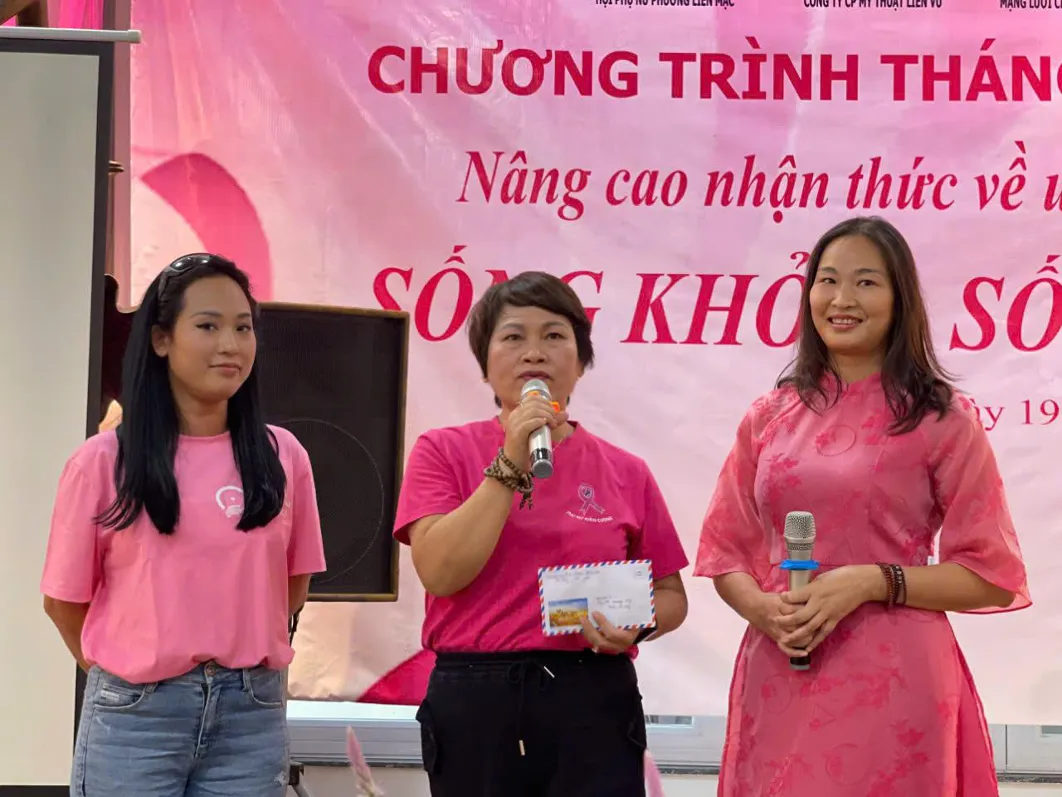 Diễn viên Diễm Hằng ủng hộ chiến dịch Tháng 10 Hồng “Sống khỏe, sống đẹp” - Ảnh 2.