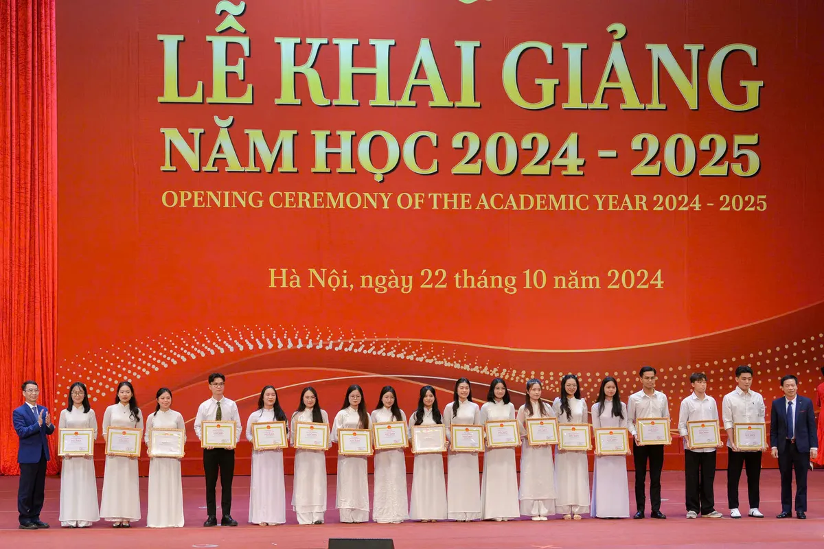 Học viện Hành chính Quốc gia khai giảng năm học mới 2024-2025 - Ảnh 5.