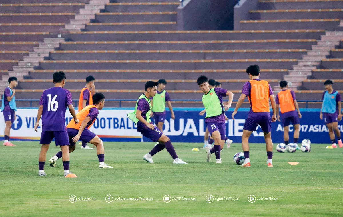 Đội tuyển U17 Việt Nam chốt danh s&aacute;ch 23 cầu thủ tham dự V&ograve;ng loại giải U17 ch&acirc;u &Aacute; 2025 - Ảnh 1.