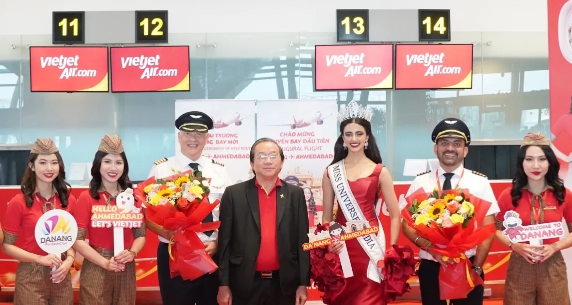 Vietjet vừa khai trương đường bay thẳng giữa Ahmedabad (Ấn Độ) và Đà Nẵng - Ảnh 7.