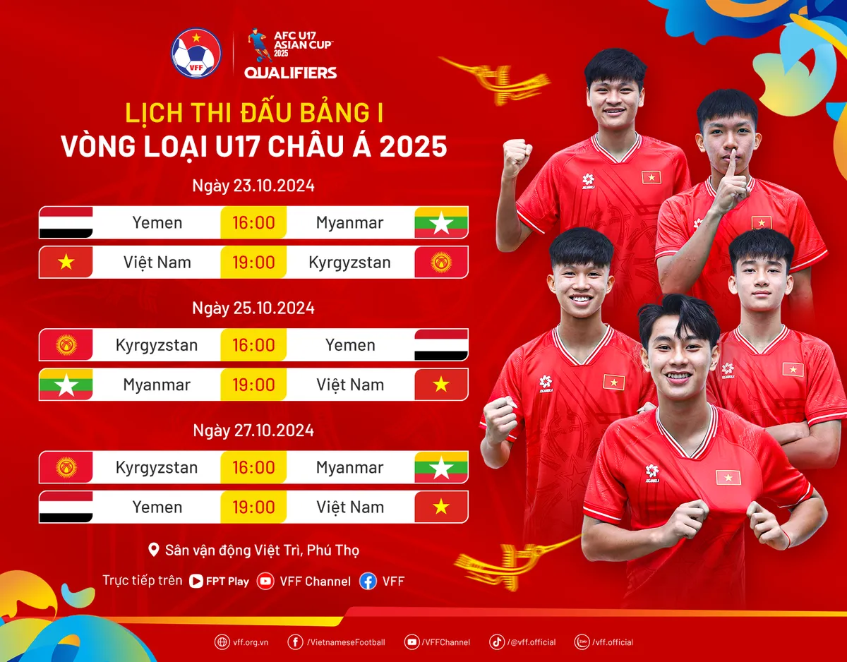 Đội tuyển U17 Việt Nam chia điểm đ&aacute;ng tiếc trước U17 Kyrgyzstan  - Ảnh 5.