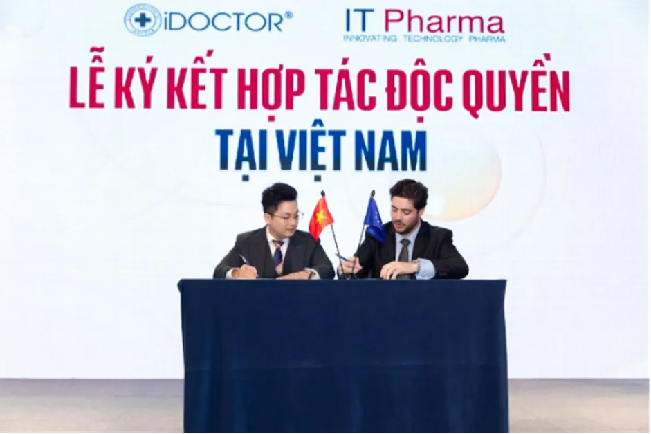 Ký kết hợp tác giữa iDOCTOR Và IT Pharma: Bước đột phá trong ngành thẩm mỹ Việt Nam - Ảnh 1.