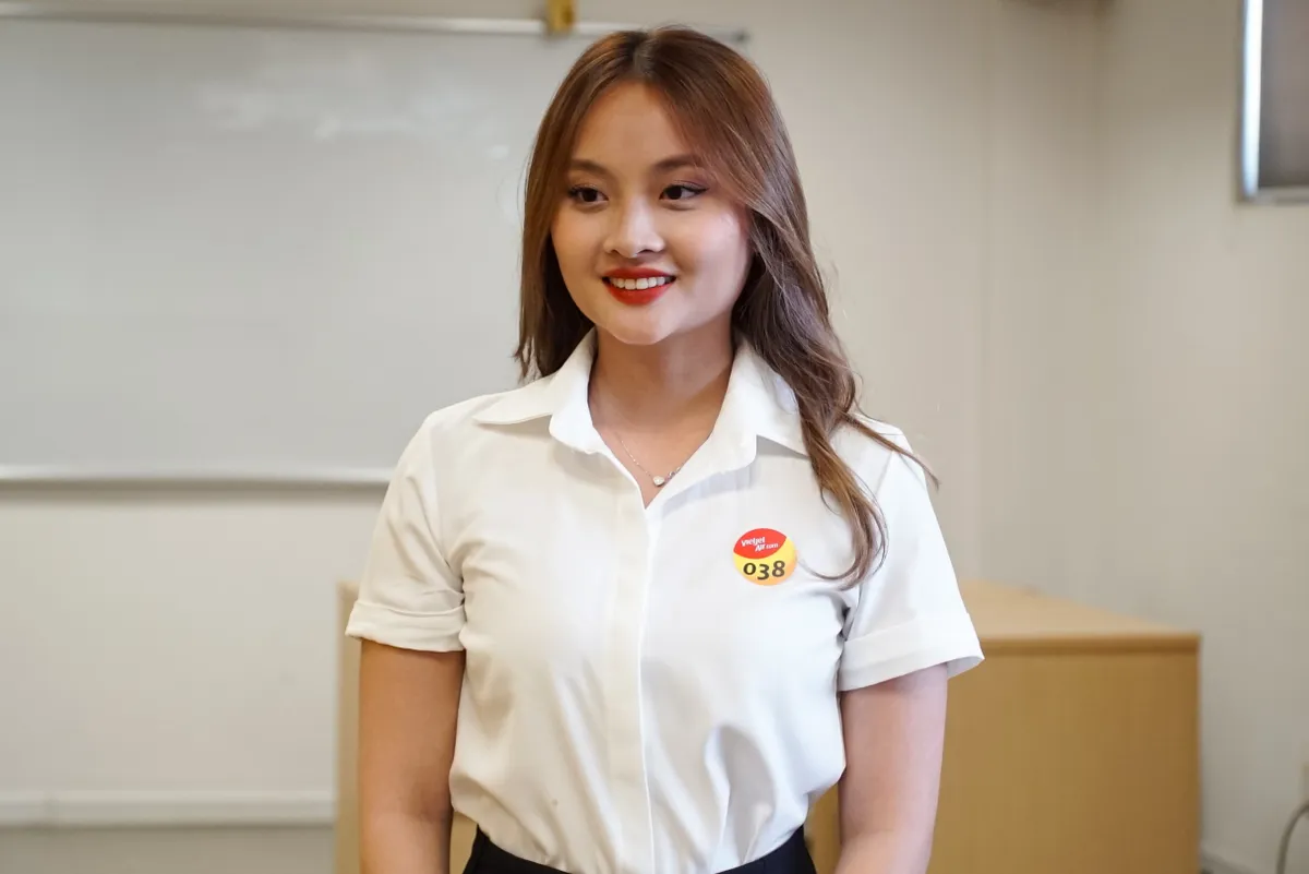 Tưng bừng ngày hội tuyển sinh tiếp viên hàng không Vietjet - Ảnh 8.