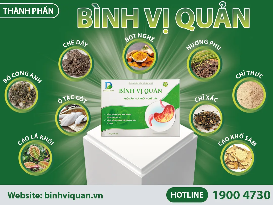 Dạ Dày Bình Vị Quản giải pháp hỗ trợ người bị trào ngược dạ dày - Ảnh 3. Dạ Dày Bình Vị Quản giải pháp hỗ trợ người bị trào ngược dạ dày - Ảnh 3.