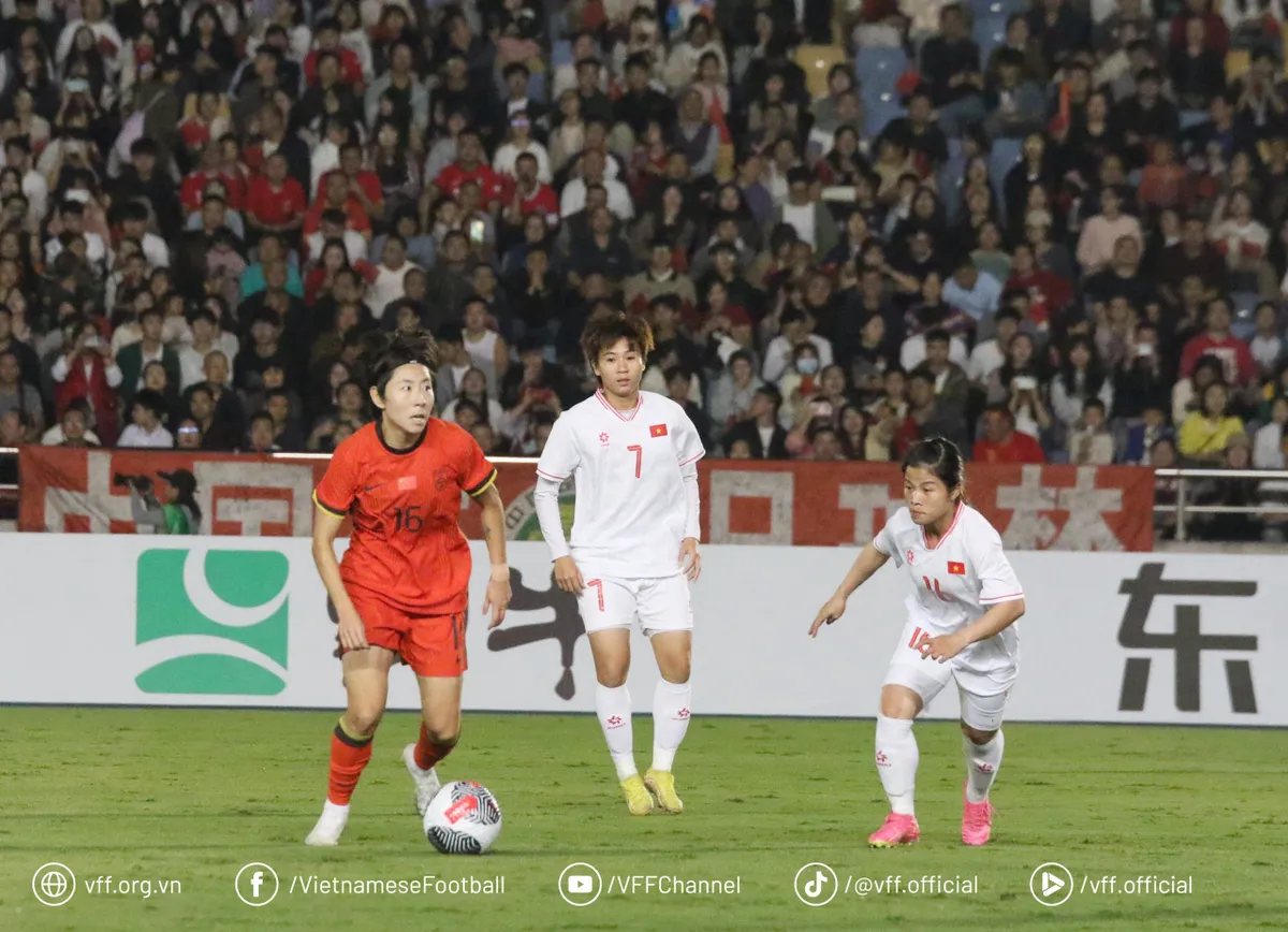 ĐT nữ Việt Nam gi&agrave;nh vị tr&iacute; &Aacute; qu&acirc;n tại giải giao hữu quốc tế - Ảnh 1.