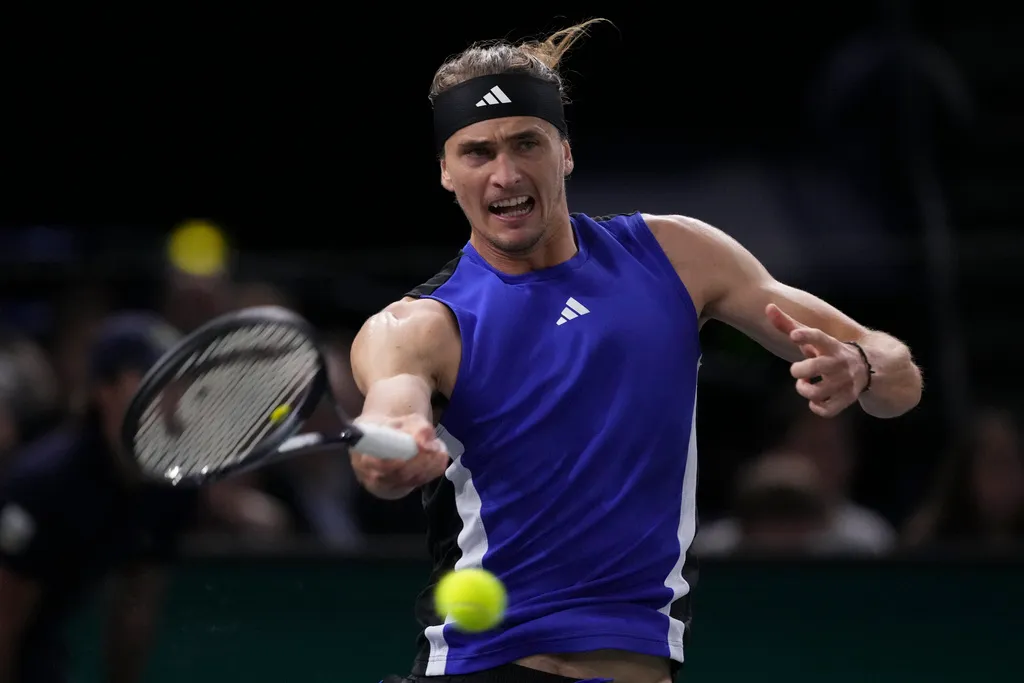 Alexander Zverev v&ocirc; địch Paris Masters 2024   - Ảnh 1.