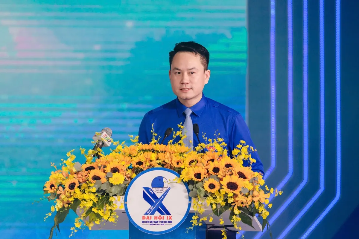 Bế mạc Đại hội Li&ecirc;n hiệp Thanh ni&ecirc;n TP Hồ Ch&iacute; Minh lần thứ 9 - Ảnh 1.
