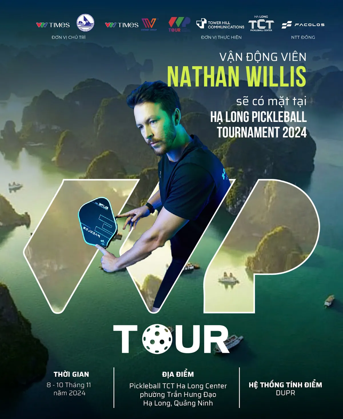 Hạ Long Pickleball Challenger 2024: S&acirc;n chơi đẳng cấp thu h&uacute;t hơn 300 vận động vi&ecirc;n v&agrave; c&aacute;c ng&ocirc;i sao Thể thao h&agrave;ng đầu - Ảnh 3.