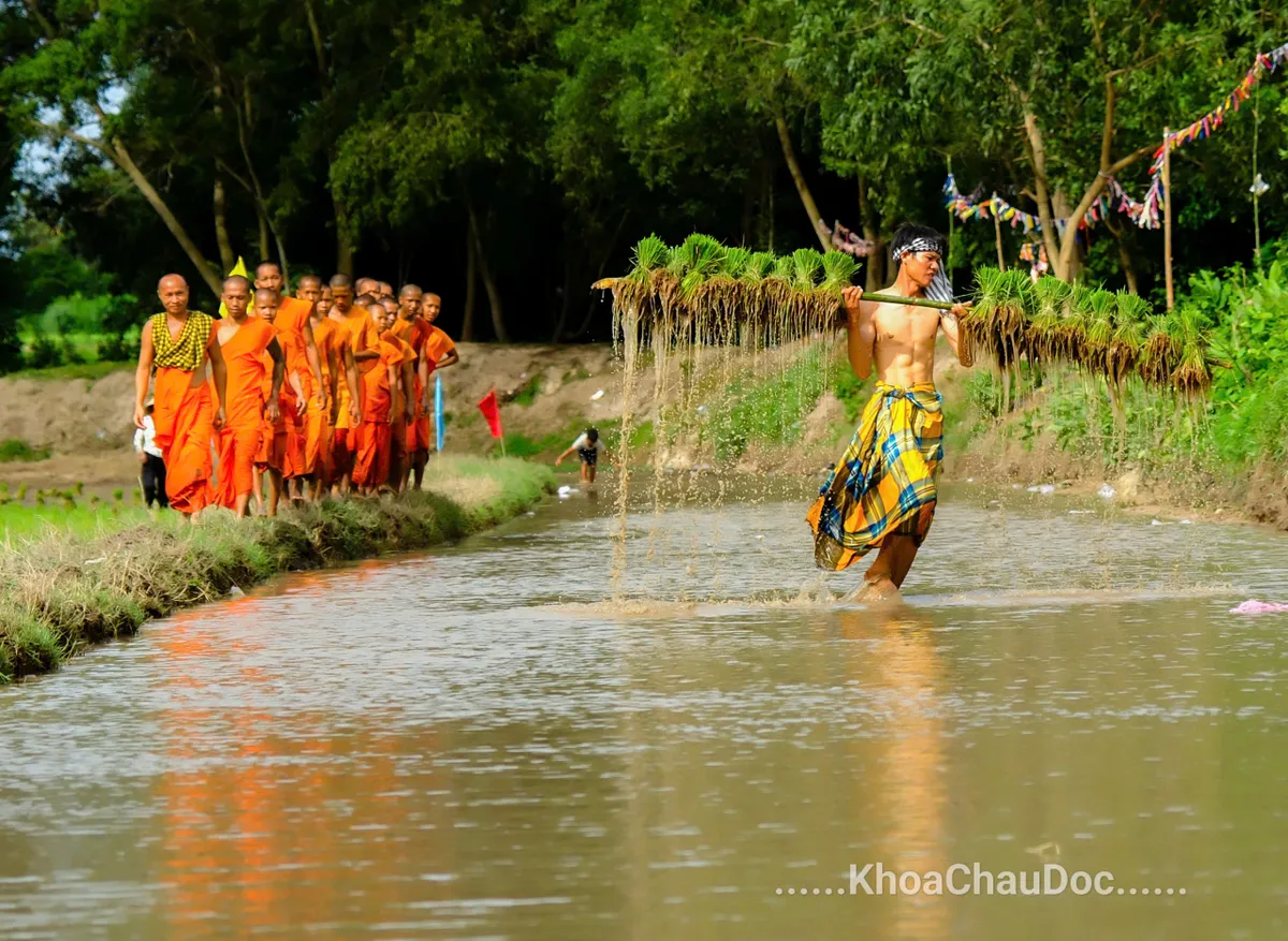 Ngày hội xuống đồng của đồng bào Khmer - Ảnh 7.