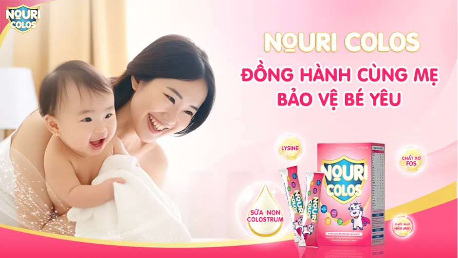 Nouri Colos – Sữa non cho trẻ biếng ăn, chậm lớn - Ảnh 2. Nouri Colos – Sữa non cho trẻ biếng ăn, chậm lớn - Ảnh 2.
