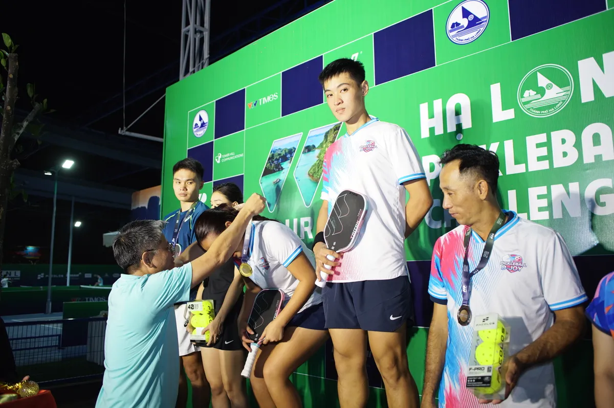 Hơn 700 trận đấu kịch t&iacute;ch kh&eacute;p lại Giải Hạ Long Pickleball Challenger th&agrave;nh c&ocirc;ng - Ảnh 28.
