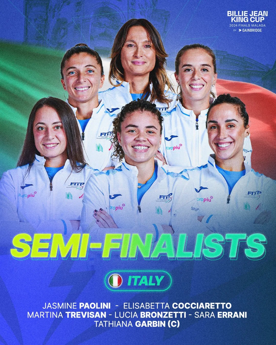 ĐT quần vợt nữ Italia v&agrave;o b&aacute;n kết Billie Jean King Cup - Ảnh 1.