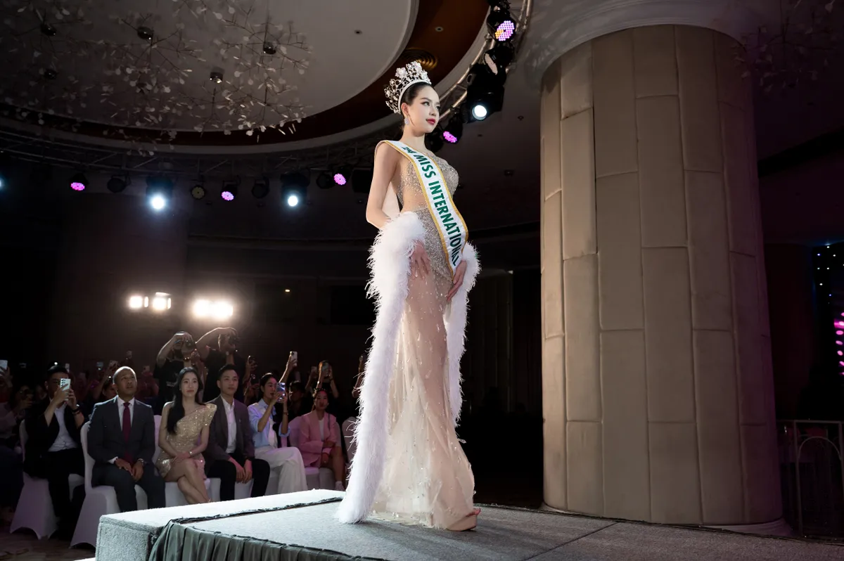 Thanh Thủy tiết lộ điều đặc biệt khi thi Miss International 2024 - Ảnh 4.