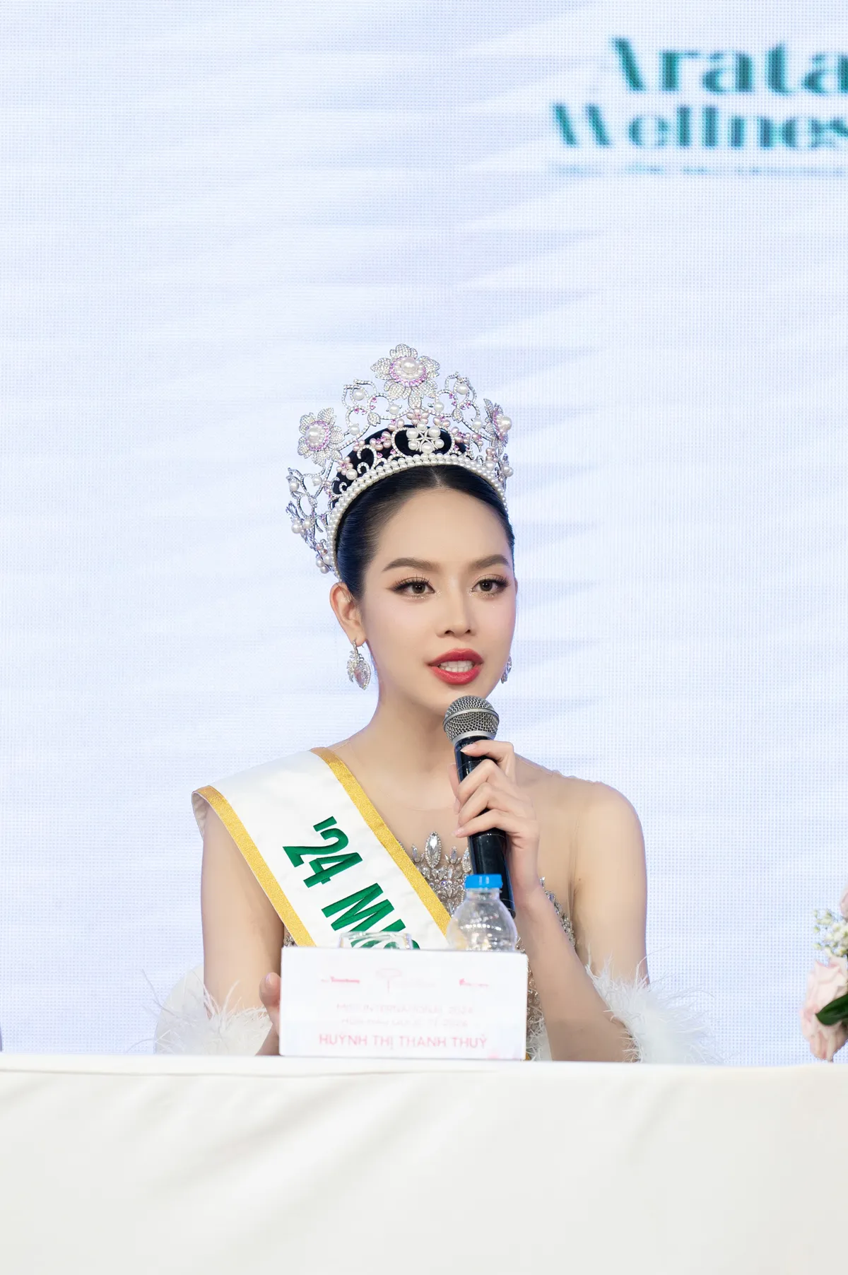 Thanh Thủy tiết lộ điều đặc biệt khi thi Miss International 2024 - Ảnh 2.