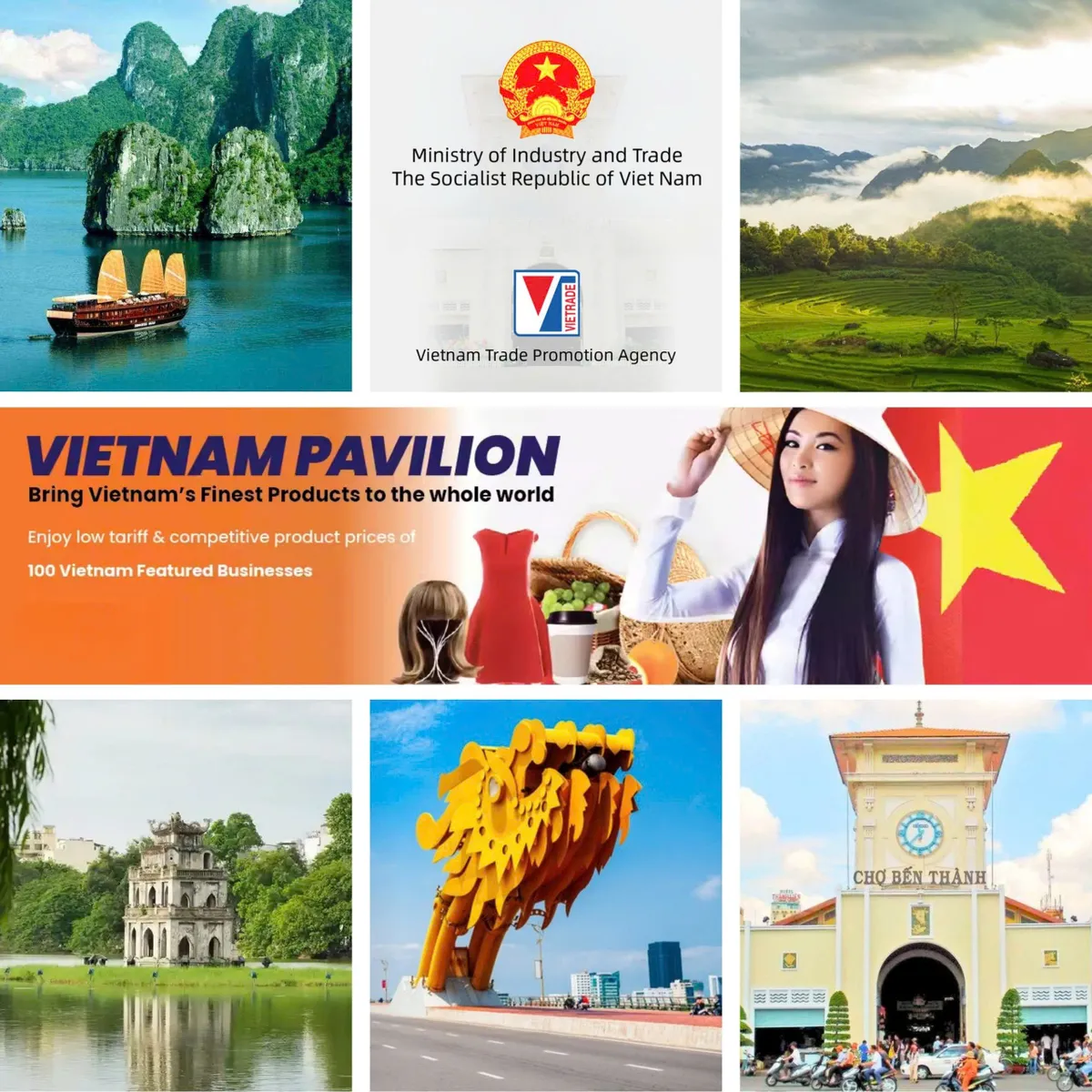 Giới thiệu &ldquo;Gian h&agrave;ng Quốc gia Việt Nam &ndash; Vietnam Pavilion&rdquo; tr&ecirc;n nền tảng thương mại điện tử Alibaba - Ảnh 2.