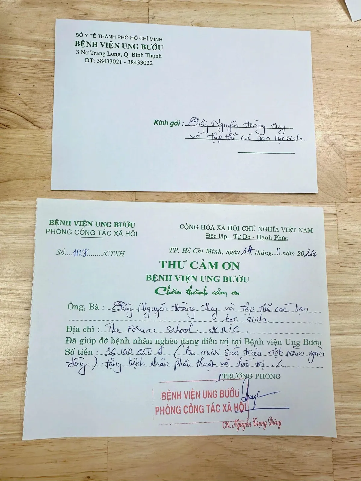 Thầy gi&aacute;o IELTS 9.0 tiếp tục chương tr&igrave;nh thiện nguyện, hướng tới c&aacute;c bệnh nh&acirc;n ung bướu - Ảnh 3.