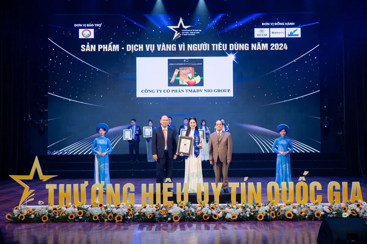 Nio Group vinh danh top 10 “Thương hiệu uy tín quốc gia 2024” - Ảnh 5.